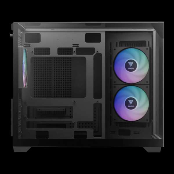 Gamdias Atlas M3M Tempered Glass Black