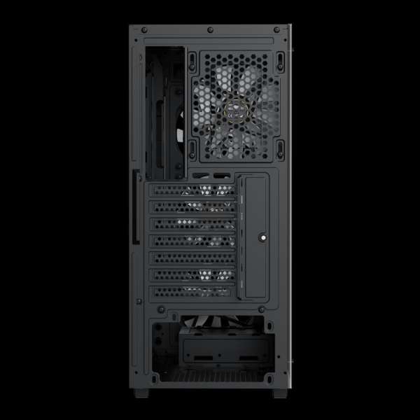Gamdias Aura GC1 Elite ARGB Tempered Glass Black