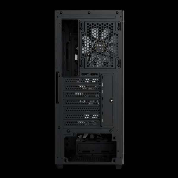 Gamdias Aura GC2 Elite ARGB Tempered Glass Black