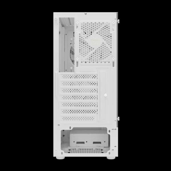 Gamdias Aura GC7 ARGB Tempered Glass White