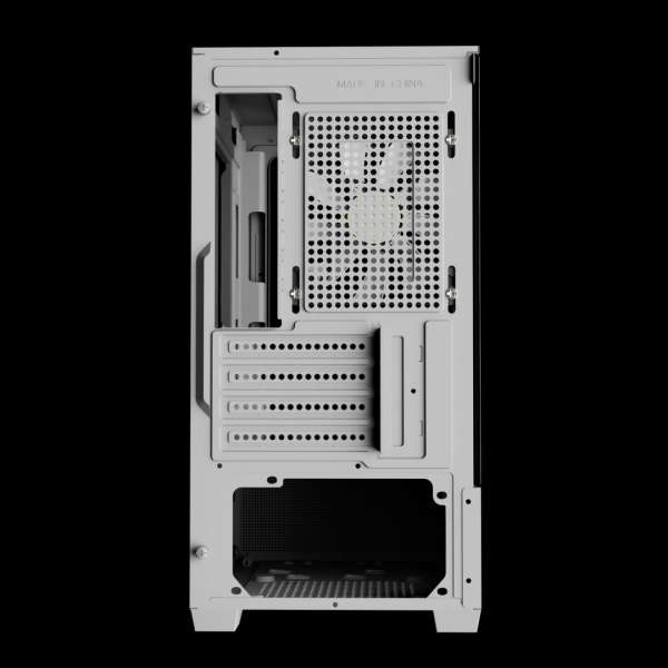 Gamdias Aura GC9M ELITE ARGB Tempered Glass White