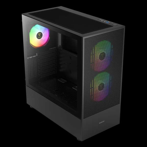 Gamdias Talos M3 Mesh Tempered Glass Black