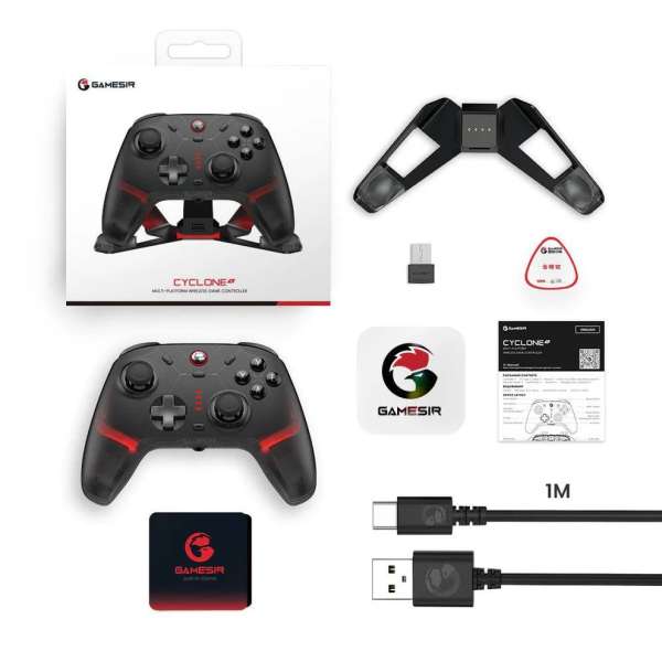 GameSir Cyclone 2 Wireless Bluetooth Gamepad Black