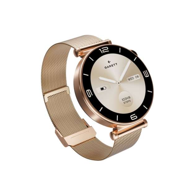 GARETT Mesh Smartwatch Rose Gold