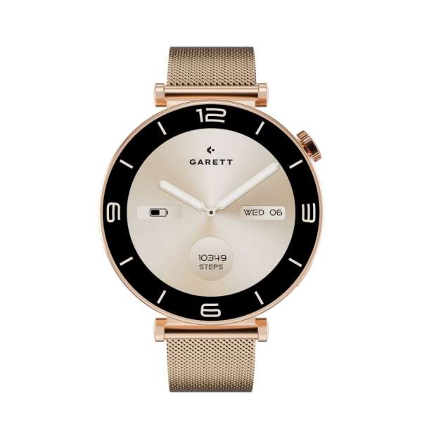 GARETT Mesh Smartwatch Rose Gold