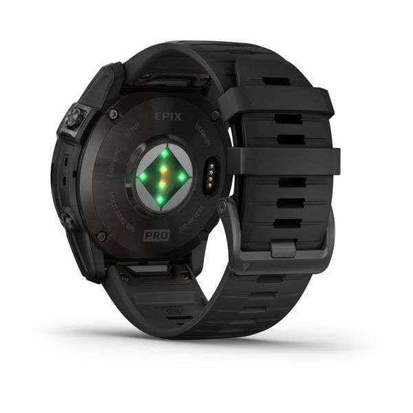 Garmin Epix Pro Gen 2 Sapphire Edition 51mm Carbon Gray DLC Titanium with Black Band