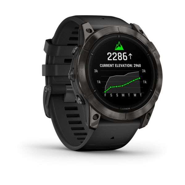Garmin Epix Pro Gen 2 Sapphire Edition 51mm Carbon Gray DLC Titanium with Black Band