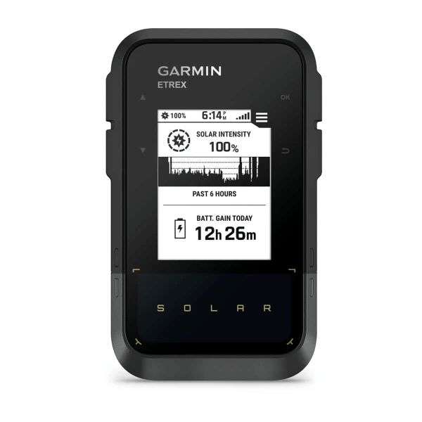 Garmin eTrex Solar 2,2" 28MB Bluetooth Térképpel