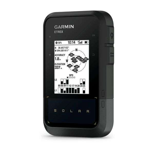 Garmin eTrex Solar 2,2" 28MB Bluetooth Térképpel