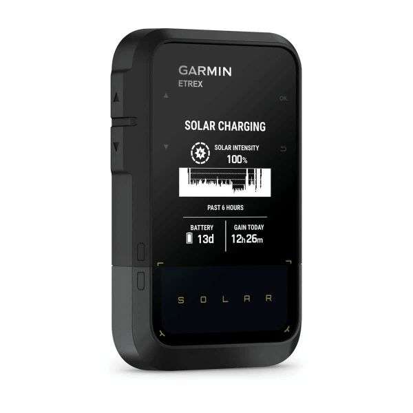 Garmin eTrex Solar 2,2" 28MB Bluetooth Térképpel