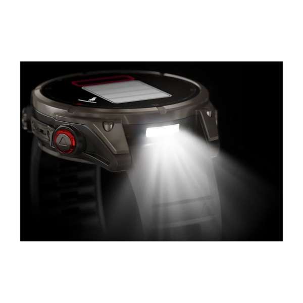Garmin fenix 8 Pro 47mm AMOLED Sapphire Titanium with Graphite/black silicone band