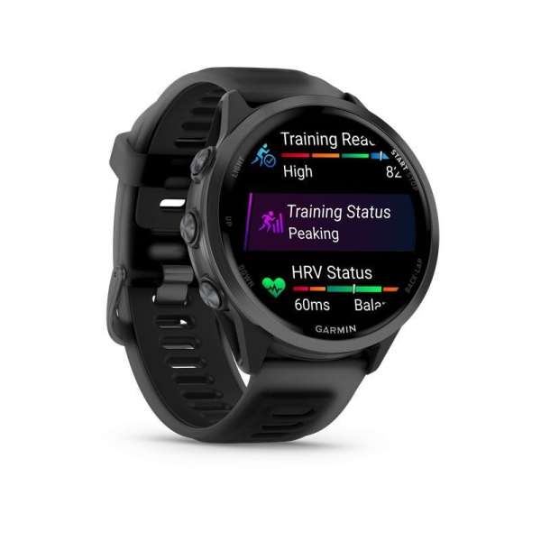 Garmin Forerunner 570 47mm Slate Gray Aluminum with Translucent Black/Black Band Garmin Forerunner 570 47mm Slate Gray Aluminum with Translucent Black/Black Band
