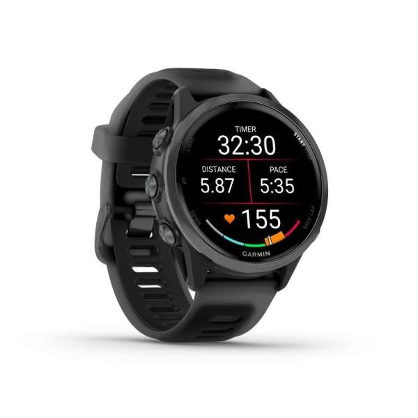 Garmin Forerunner 570 42mm Slate Gray Aluminum with Translucent Black/Black Band