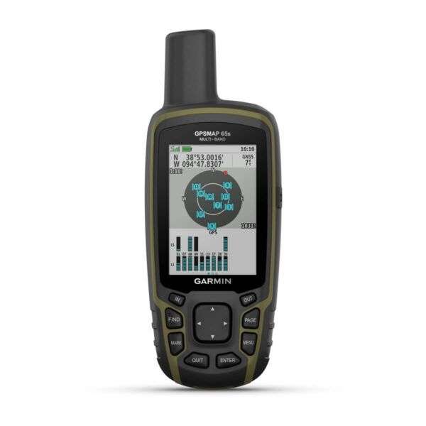 Garmin GPSMAP 65s Multi-Band 16GB Európa Térképpel
