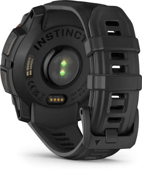 Garmin Instinct 3 45mm Solar Black with Black Band