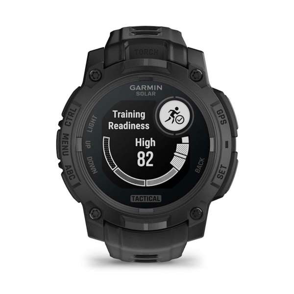 Garmin Instinct 3 45mm Solar Tactical Edition Black with Black Band