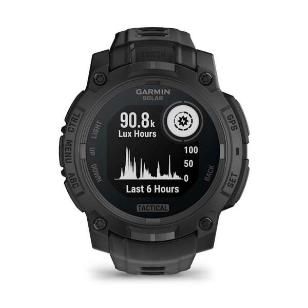 Garmin Instinct 3 45mm Solar Tactical Edition Black with Black Band