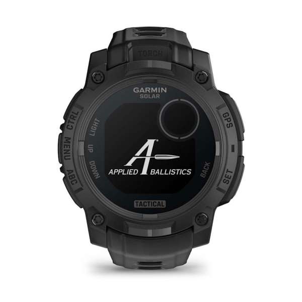 Garmin Instinct 3 45mm Solar Tactical Edition Black with Black Band