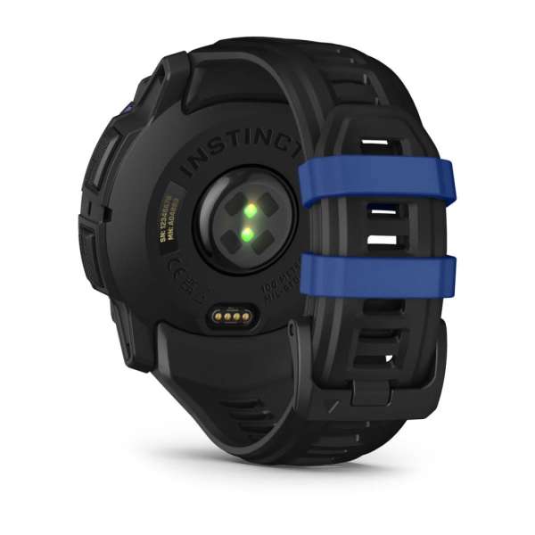 Garmin Instinct 3 50mm AMOLED Black/Blue with Charcoal Band