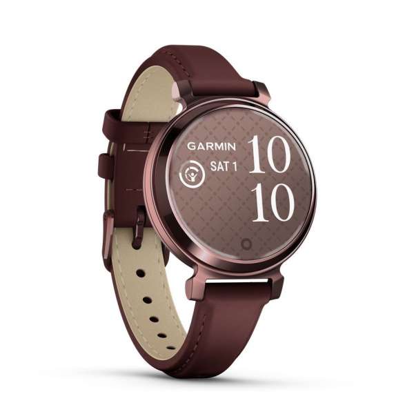Garmin Lily 2 Classic Dark Bronze with Mulberry Leather Band