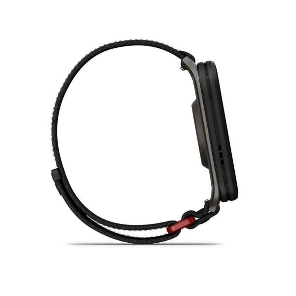 Garmin Venu X1 Black with Slate Titanium Caseback and Black ComfortFit Nylon Band Garmin Venu X1 Black with Slate Titanium Caseback and Black ComfortFit Nylon Band