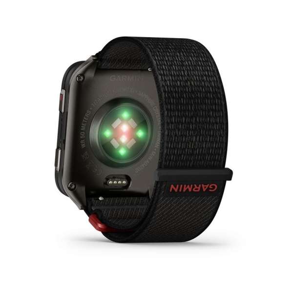 Garmin Venu X1 Black with Slate Titanium Caseback and Black ComfortFit Nylon Band Garmin Venu X1 Black with Slate Titanium Caseback and Black ComfortFit Nylon Band