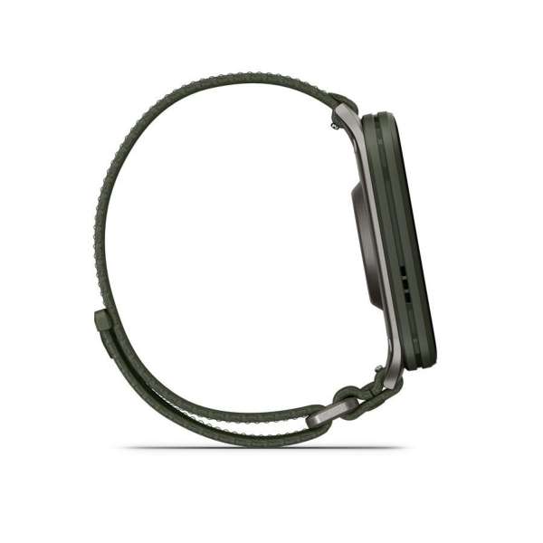 Garmin Venu X1 Moss with Titanium Caseback and Moss ComfortFit Nylon Band Garmin Venu X1 Moss with Titanium Caseback and Moss ComfortFit Nylon Band