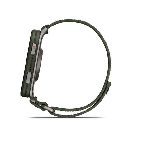 Garmin Venu X1 Moss with Titanium Caseback and Moss ComfortFit Nylon Band Garmin Venu X1 Moss with Titanium Caseback and Moss ComfortFit Nylon Band