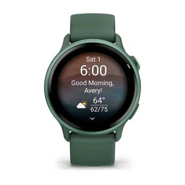 Garmin Vívoactive 6 Metallic Jasper Green with Jasper Green Band