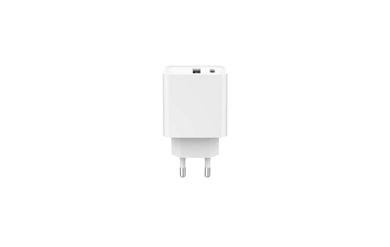 Gembird 2-port 20 W USB fast charger White