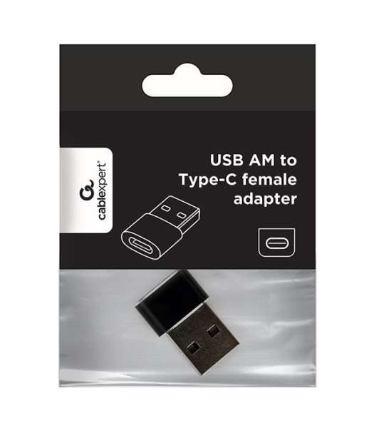 Gembird A-USB2-AMCF-02 USB 2.0 USB AM to Type-C female adapter