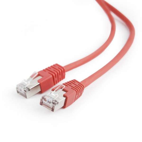 Gembird CAT5e F-UTP Patch Cable 2m Red