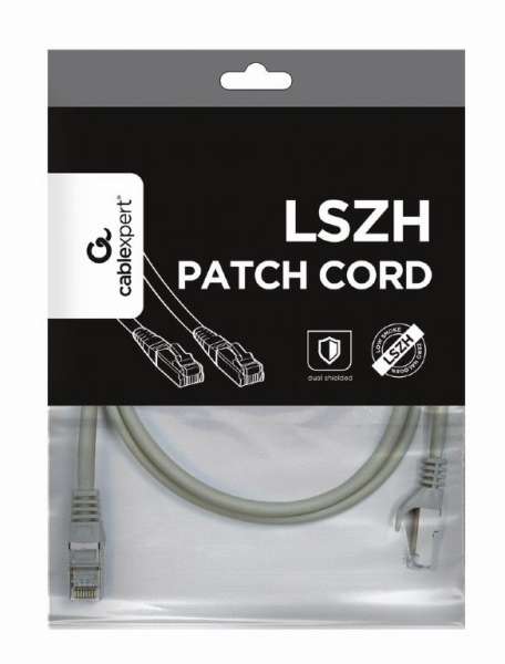 Gembird CAT6A S-FTP Patch Cable 1m Grey