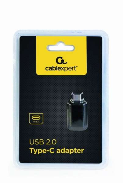Gembird CC-USB2-CMAF-A USB 2.0 Type-C Adapter Black