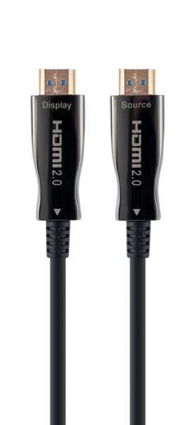 Gembird CCBP-HDMI-AOC-10M-02 Active Optical AOC High speed HDMI cable with Ethernet AOC Premium Series 10m Black