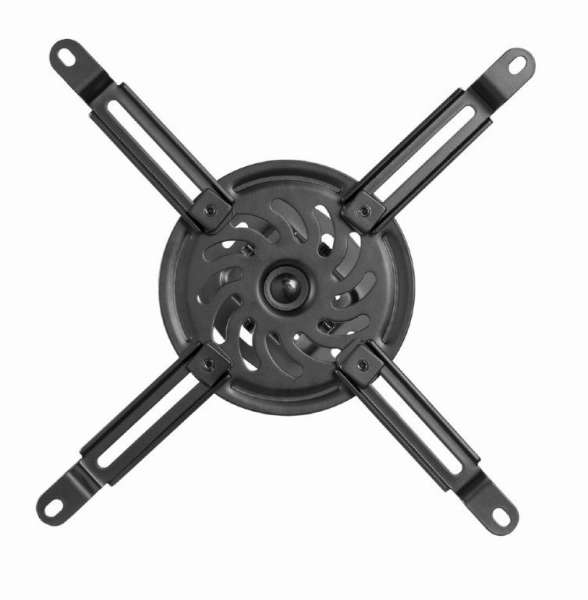 Gembird CM-B-01 Adjustable ceiling mount for projector/beamer Black