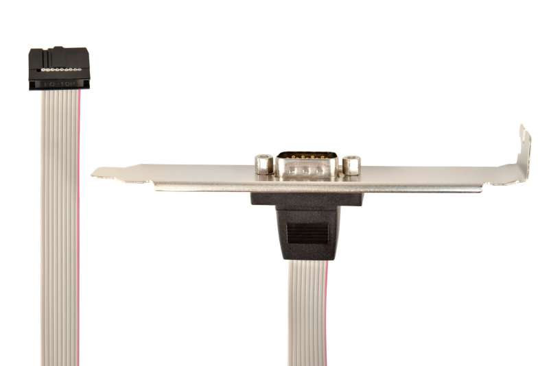 Gembird DB9 Serial Port Receptacle on Bracket