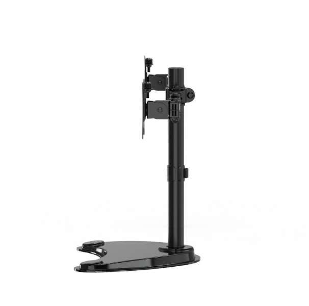 Gembird Dual monitor desk stand 13”-32” Black