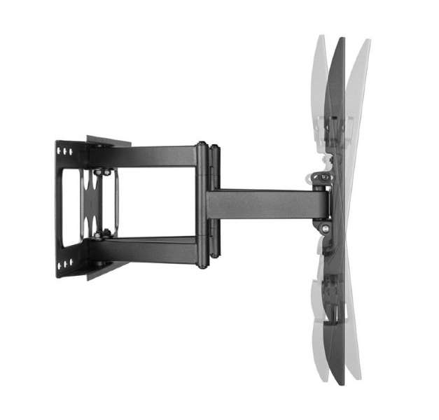 Gembird Full-motion TV wall mount 37" - 80'''' Black