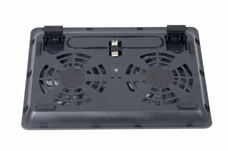 Gembird NBS-2F15-05 LED Notebook hűtő Black