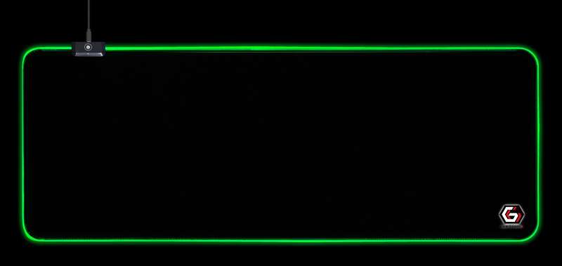 Gembird MP-GAMELED-L Gaming with LED light effect Large Egérpad