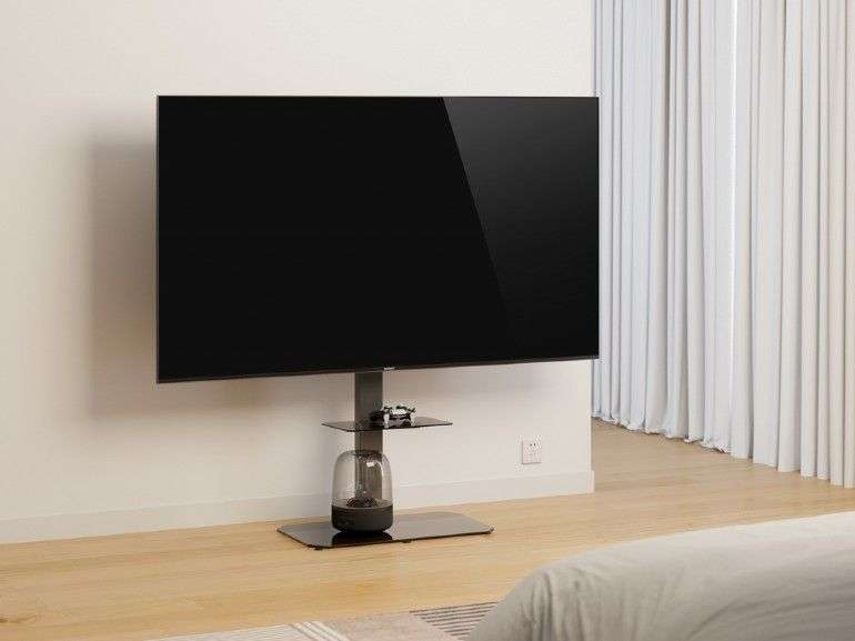 Gembird TVS-86ST-01 TV floor stand 43"-86" Black