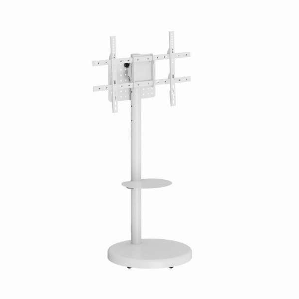 Gembird TVS-86TR-01-W TV floor stand 37"-86" White