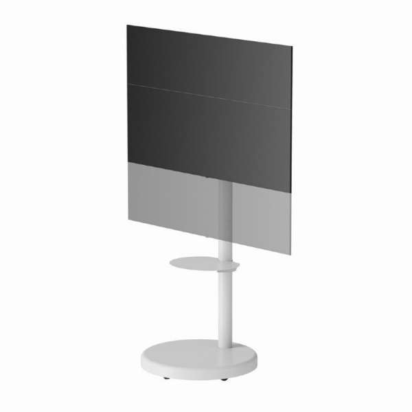 Gembird TVS-86TR-01-W TV floor stand 37"-86" White