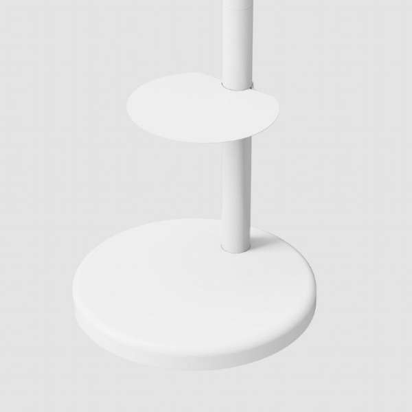 Gembird TVS-86TR-01-W TV floor stand 37"-86" White