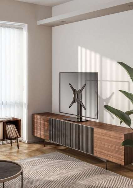 Gembird TVS-D55S-01 Tabletop TV stand (swivel) 23"-55" Black