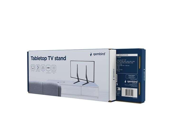 Gembird TVS-D70F-01 Tabletop TV stand 37"-70" Black