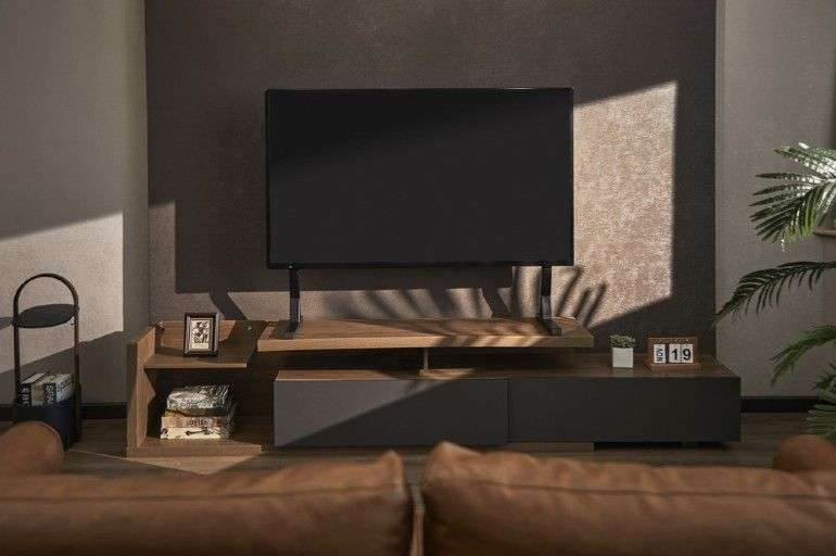 Gembird TVS-D90F-01 Tabletop TV stand 45"-90" Black