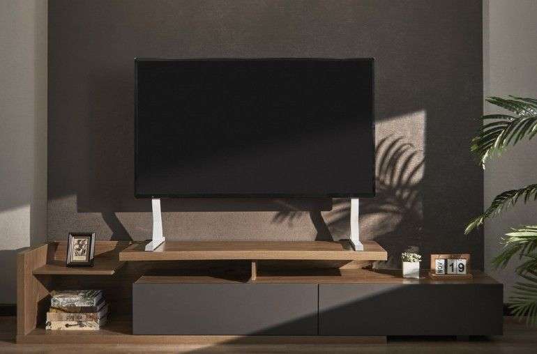 Gembird TVS-D90F-01 Tabletop TV stand 45"-90" Black