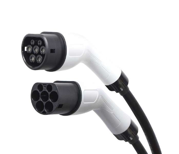 Gembird Type 2 16A 1-phase Charging cable 8m Black